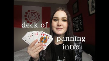 deck of panning | intro