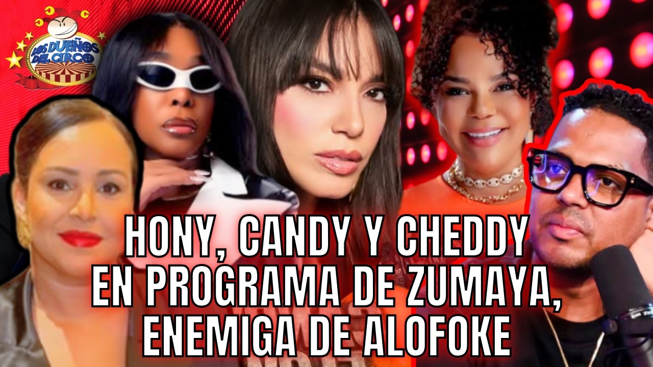 HONY, CANDY Y CHEDDY EN PROGRAMA DE ENEMIGA DE ALOFOKE, ZUMAYA, EN RADIO AL MEDIODÍA