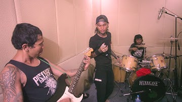 ANTIPATIC -  Rehearsal 3 songs (Indonesian streetpunk)