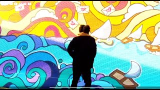 Visited a Mural and Crashed