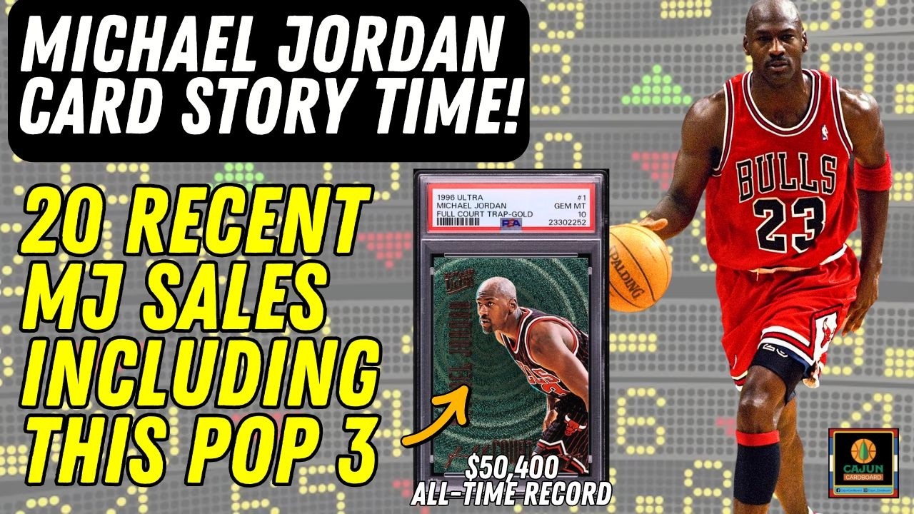 Michael Jordan Cards Have Never Been Hotter - 20 Of The Hottest!