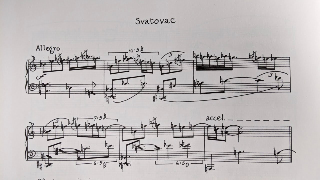 David Roohy plays Michael Finnissy's "Svatovac"