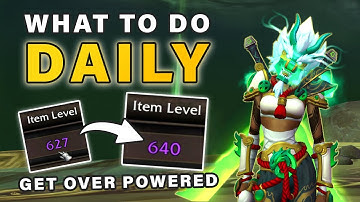 What to do at Level 80 Every Day to get OVER POWERED in Legion Remix ► World of Warcraft