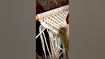 Basic macrame knots for Beginners | learn Macrame Art | India| #short #macramehome