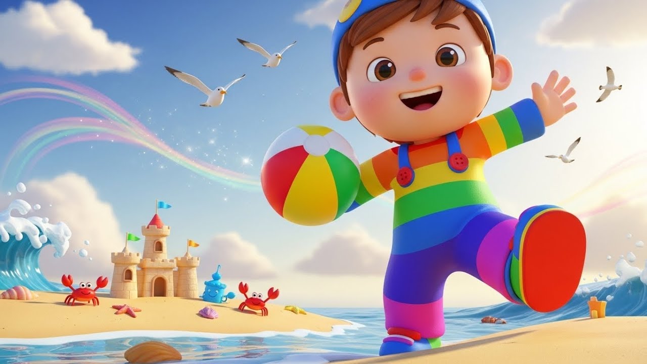 Playdate at the Beach Song | Fun Summer Nursery Rhyme for Kids - YouTube