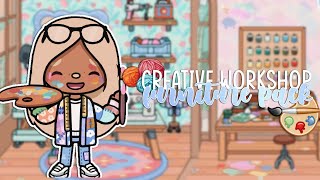 Creative Workshop Furniture Pack is OUT 🎨| *with voice* 🔊 | Toca Boca NEW UPDATE
