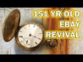 Reviving history waltham pocket watch restoration from ebay