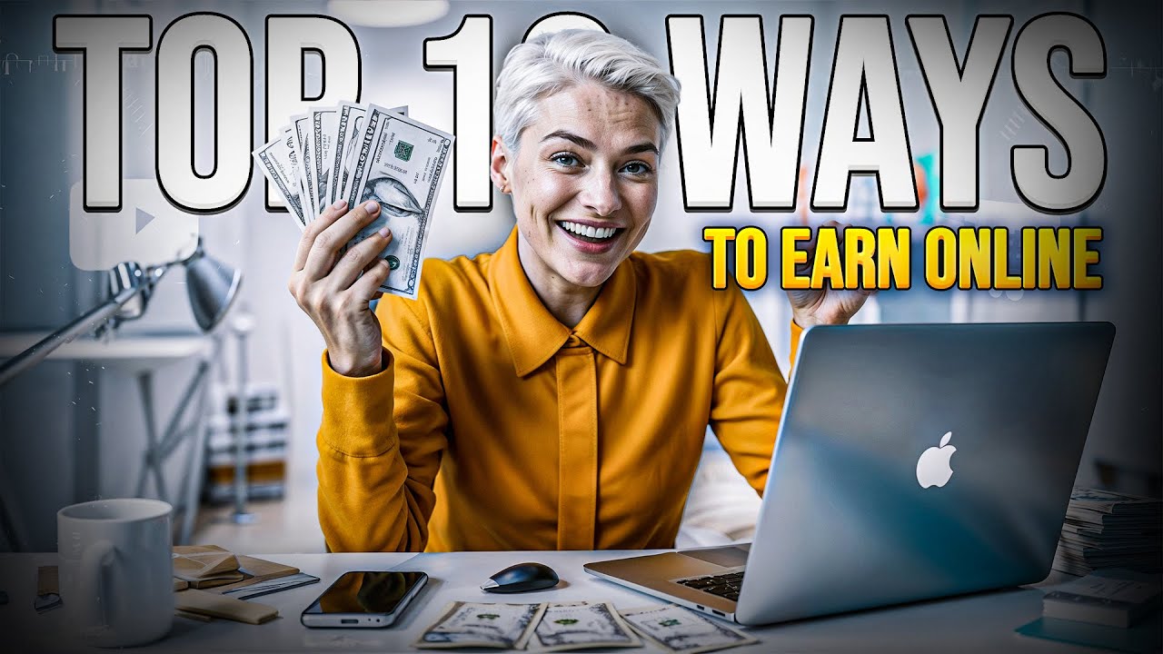 Top 10 Ways to Make Money Online in 2024 - FinanceFix Millennials - YouTube