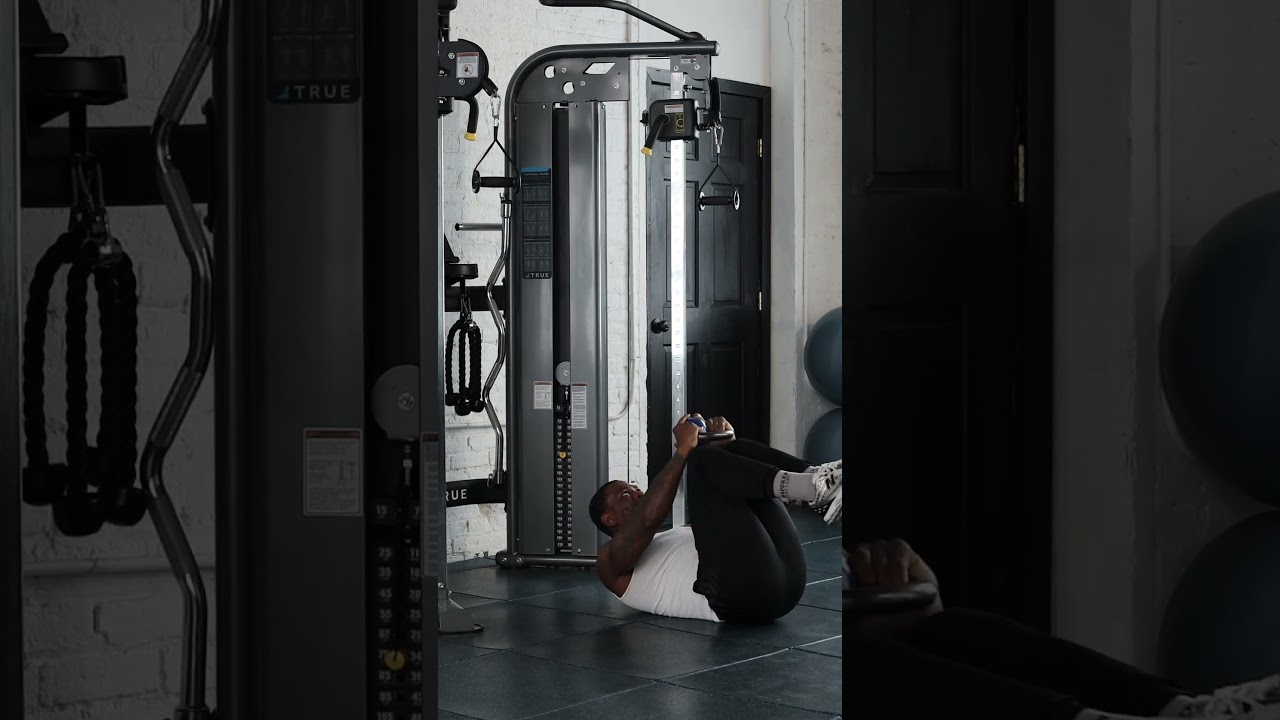 Kettlebell Double Crunch 