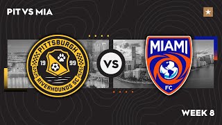 Pittsburgh Riverhounds SC vs. The Miami FC: June 12, 2021