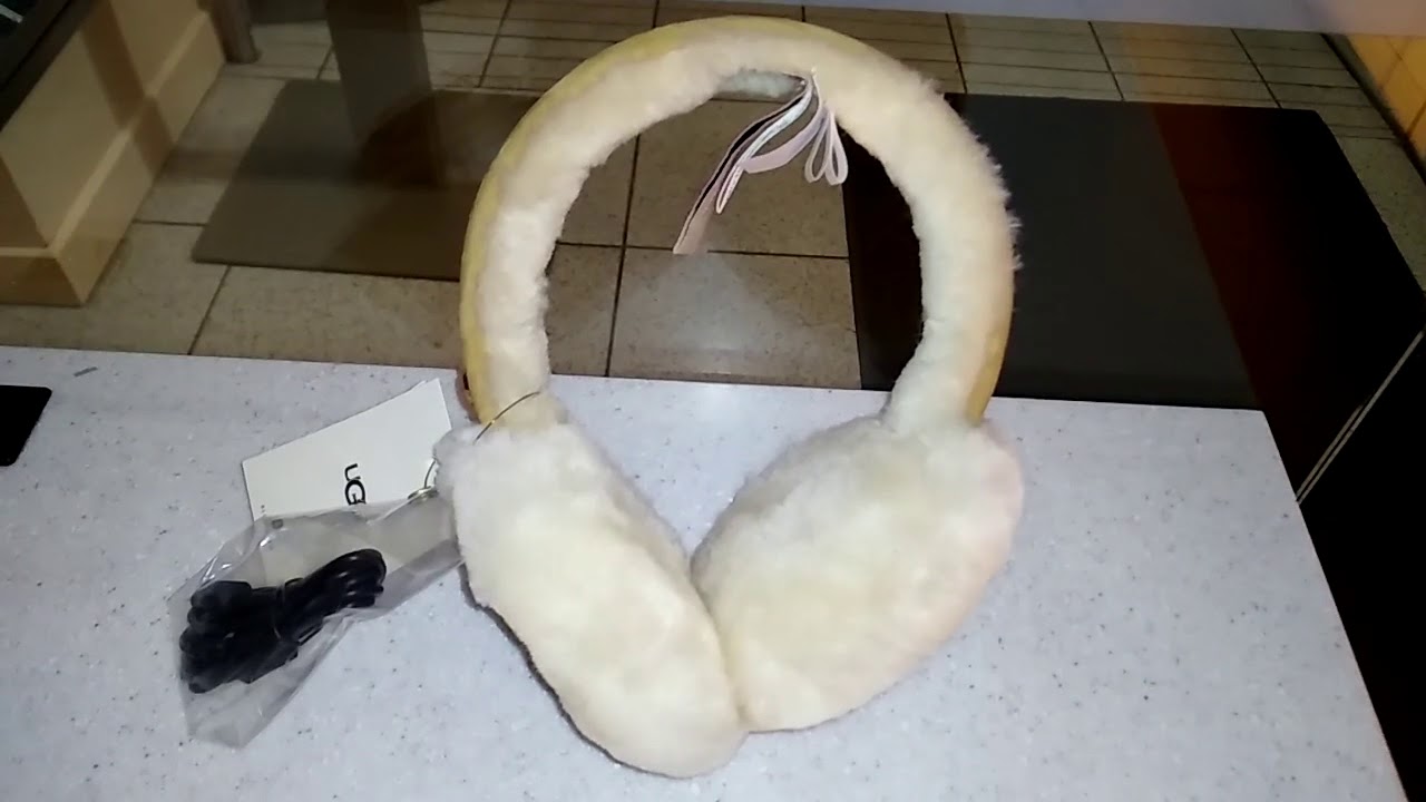 UGG Sheepskin Bluetooth Earmuffs (for Women) YouTube