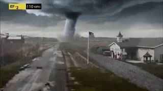 فيديو : نشرة الأحوال الجوية بشكل جديد مثير للإعجاب تفاعل وتمثيل عملي screenshot 5