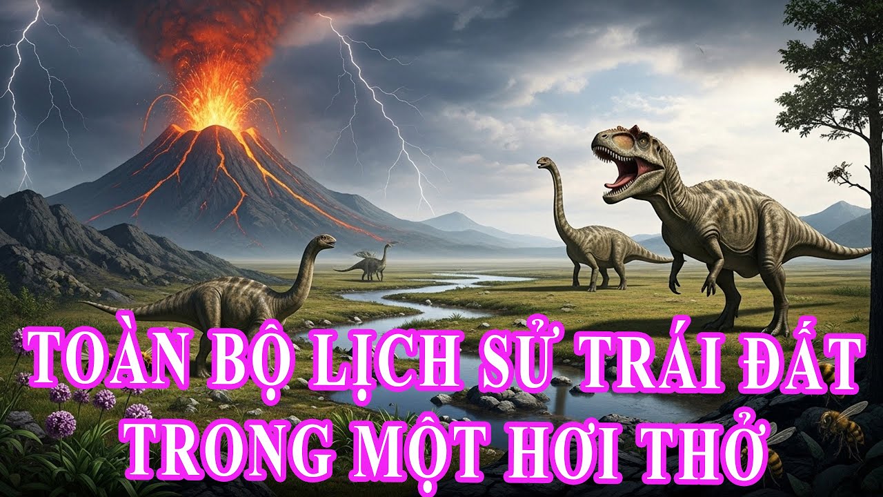 Khi Thời Gian Nén Lại Toàn Bộ Lịch Sử Trái Đất Trong Một Hơi Thở 