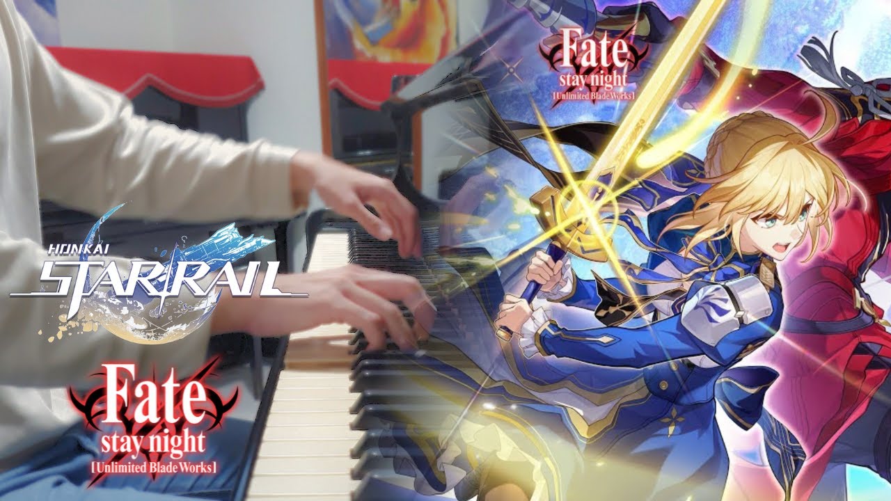 Saber Theme | Sweet Dreams and the Holy Grail - HSR × Fate [UBW] OST | Piano Cover + Sheet