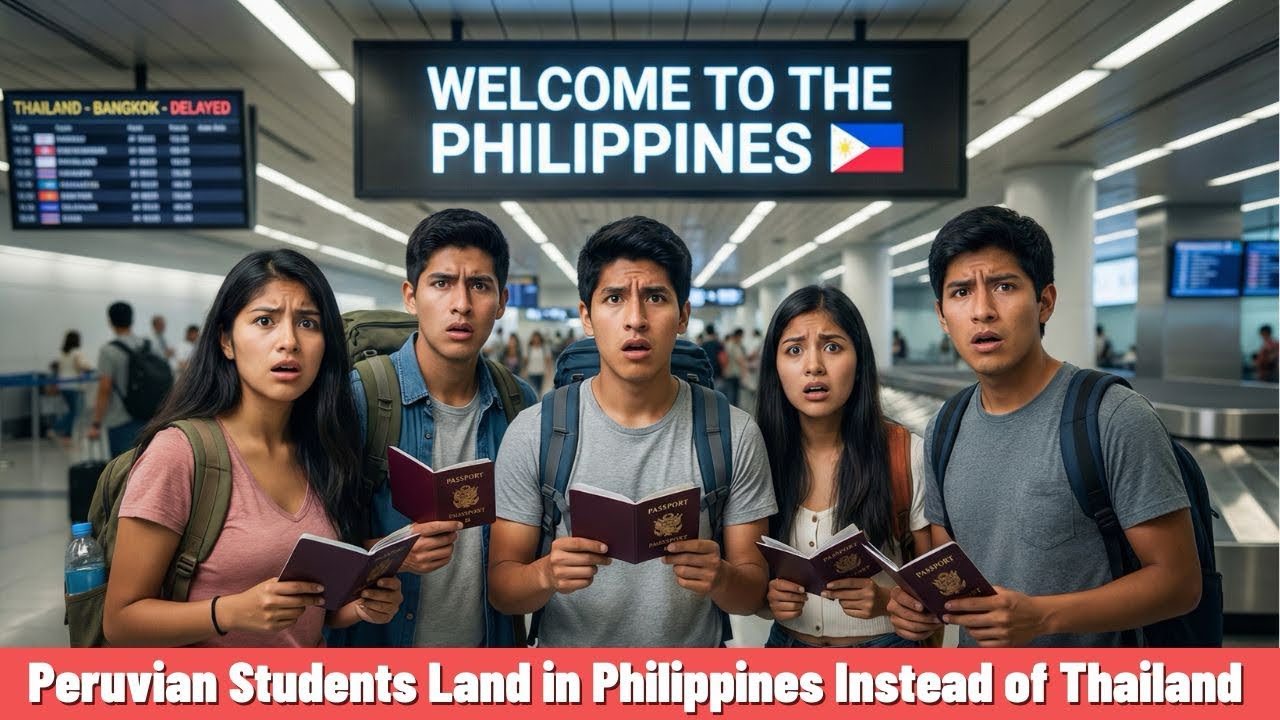 Wrong Country! Peruvian Students Land in Philippines🇵🇭 Instead of Thailand, Netizens React
