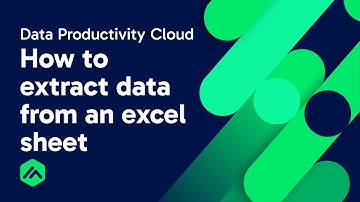 Excel Query component | Data Productivity Cloud