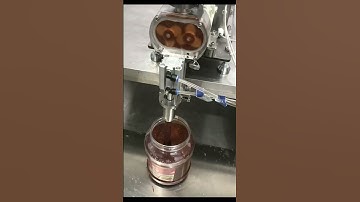 Double nozzle cosmetic cream sauce honey paste piston filling machine