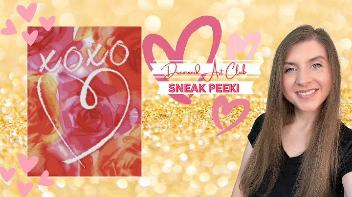 Diamond Art Club Valentine's SNEAK PEEK! | XOXO Heart by Gail Flores