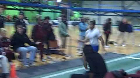 SIU Indoor Meet Lipscomb Coach Buford Williams Win...
