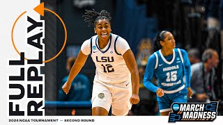 LSU vs. Middle Tennessee State - 2024 NCAA women's basketball second round | FULL REPLAY
