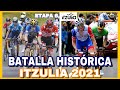 RESUMEN ETAPA 6 ➤ ITZULIA 2021 🇪🇸 Etapa para la HISTORIA