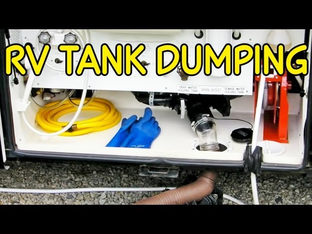 RV Holding Tank Dumping 1-2-3 