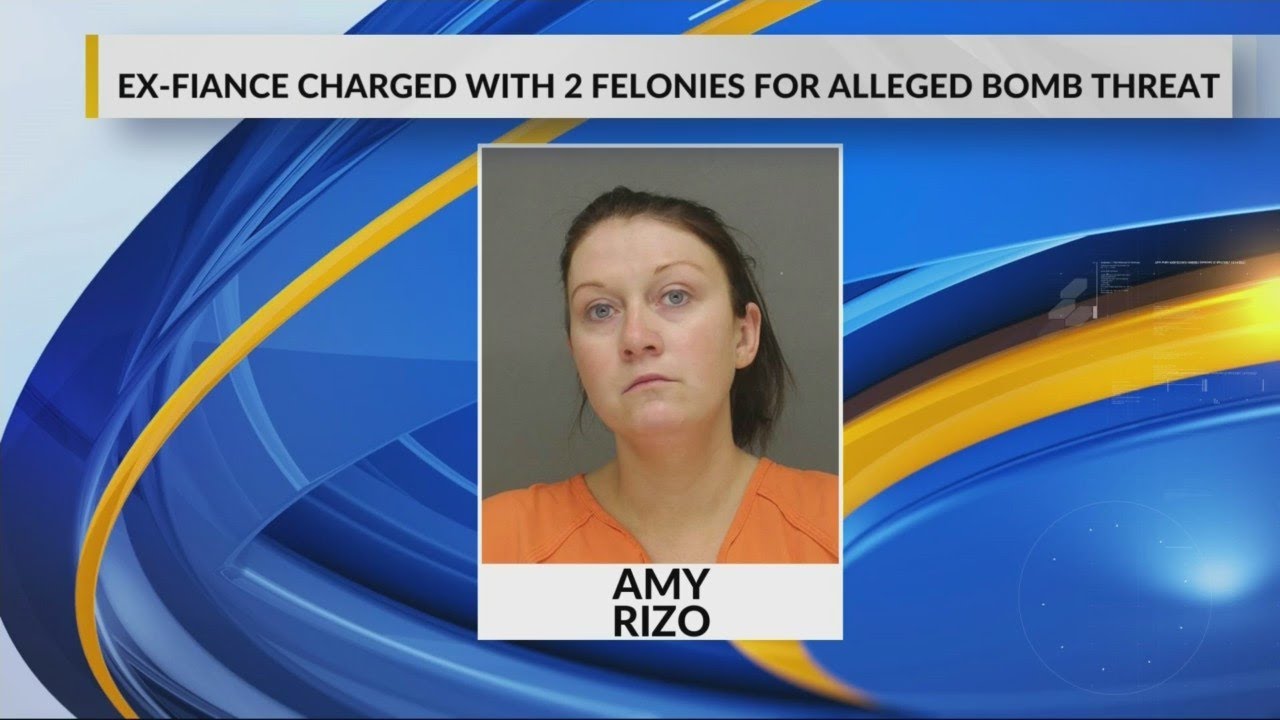 Woman charged with two felonies for alleged bomb threat - YouTube