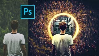 Photoshop cc  | How to create Portal Effect Like Doctor Strange | Tutorial 2019 |
