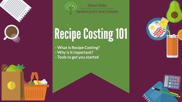 Recipe Costing 101