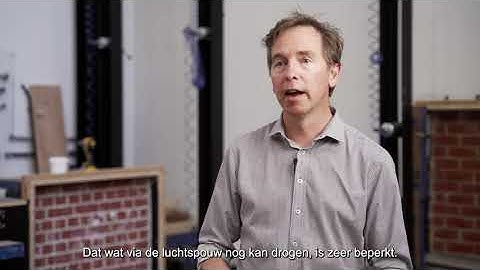 6. Welke gevolgen heeft een volledig geïsoleerde spouw op de droging van de muur?