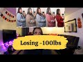 Losing -100 lbs | Weightloss Progression 