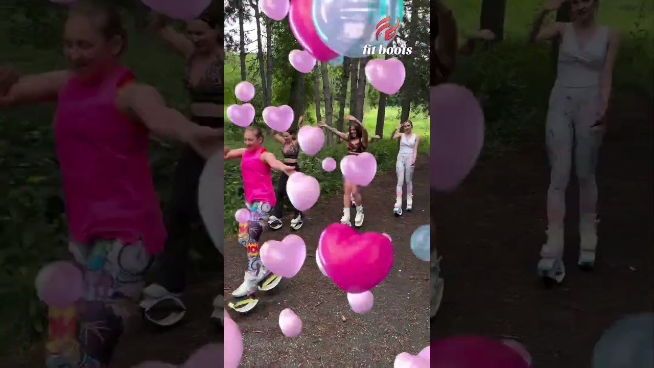 Jump Into Nature! Outdoor Fitness with Fit Boots