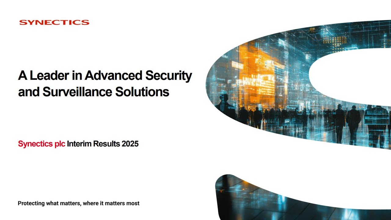 SYNECTICS PLC - Unaudited interim results for H1 2025