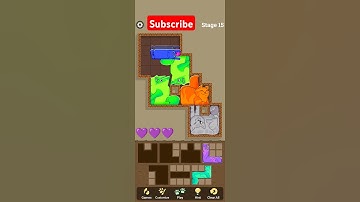 PUZZLE CATS || stage 15 #games #gaming #shortvideo #gameplay #shorts #short #puzzle #puzzlegame