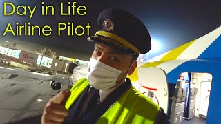 A Day in Life as an Airline Pilot. Night Trip to Dubai B737 Motivation [HD]