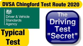 CHINGFORD DVSA TEST ROUTE 2020