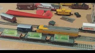 Marklin 88772 v36 Diesel Locomotive Test Run at z.scale.hobo 07.07.2022