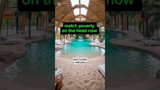 indoor beach pools @WealthyLovewithOmajDike #trending #love #viralvideo #viral