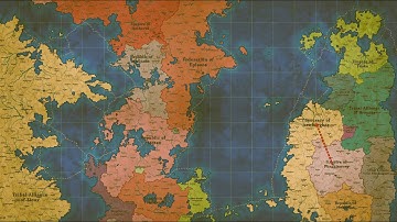 Fantasy Map Simulator - 1000 years Timelapse