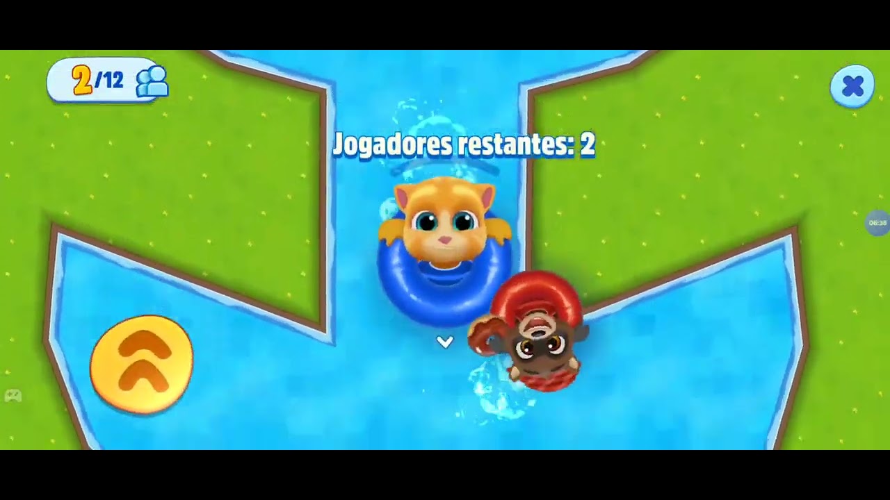 my talking Tom friends pool jam talking ginger part 1