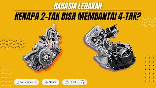 Why 2-Stroke Engines Are Faster Than 4-Strokes