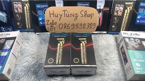 Tông Đơ Cắt Tóc T9 Chính Hãng DaiLing Chỉ 200k/1 Bộ , Máy Cực Êm Và Khoẻ Bền , Trấn Viền Tạo Kiểu , 