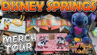 DISNEY SPRINGS NEW MERCH TOUR January 2024 | Walt Disney World Shopping ~ TONS OF STORES!