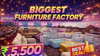 Buy Sofas DIRECT From Factory in Bangalore! 🛋️ Save 60% on Showroom Prices (Factory Tour)