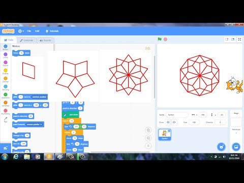 Video ????HƯỚNG DẪN CÁCH VẼ HÌNH THOI BẰNG SCRATCH 3.0 - youtube