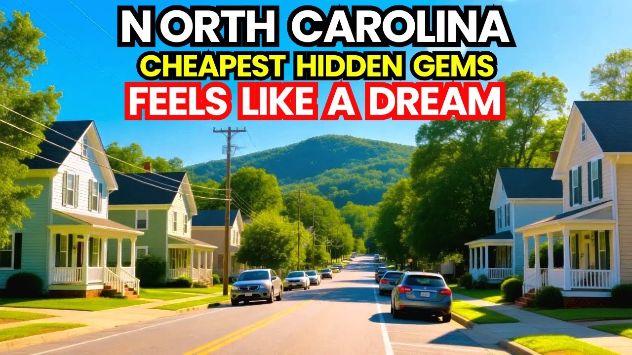 Top 10 NC Towns Dirt Cheap to Live In | Affordable North Carolina Living & Hidden Gems 2025