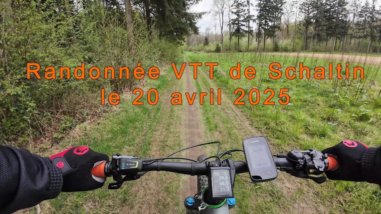 Randonnée VTT Schaltin 20-04-2025