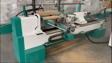 2022 Best CNC Wood Turning Lathe Machine with Automatic Feeding System
