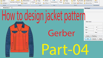 How to design jacket pattern  part 04