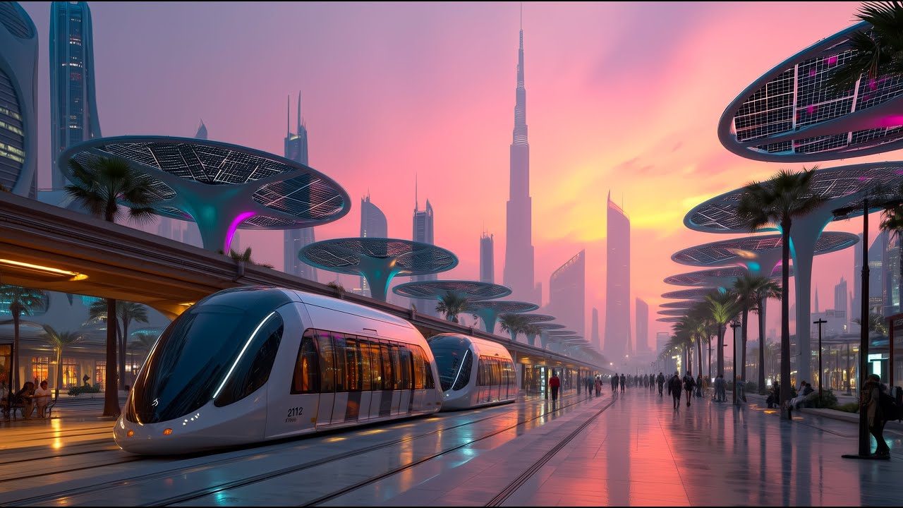 Life in 2050 | AI Transport, Smart Utopia & Luxurious Smart Domes (4K)